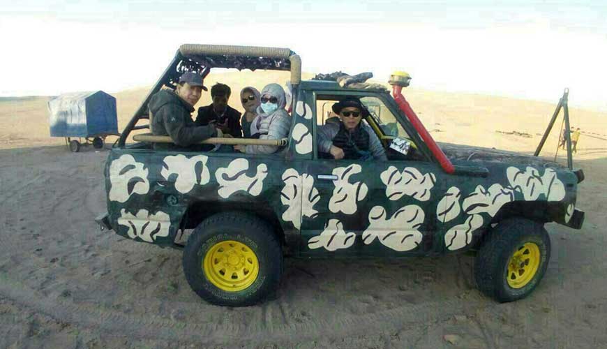 پارک طبیعت گردی و صحرا نوردی کویر شهر آفتاب