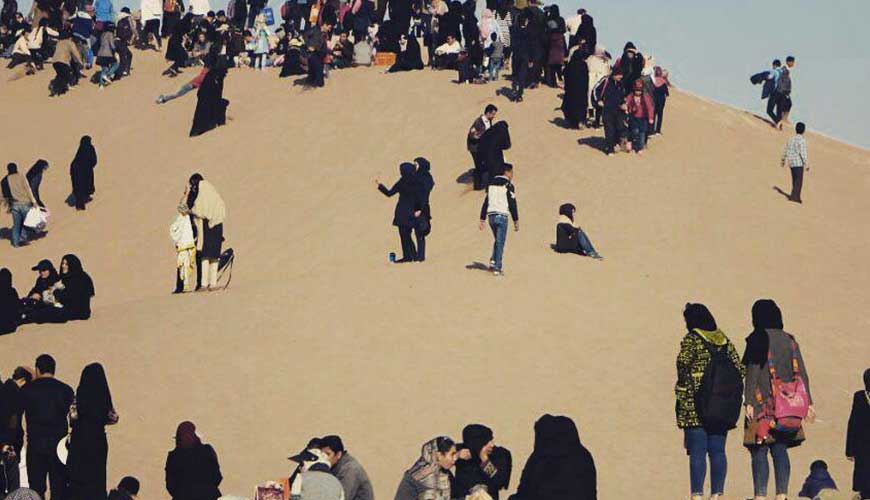 پارک طبیعت گردی و صحرا نوردی کویر شهر آفتاب